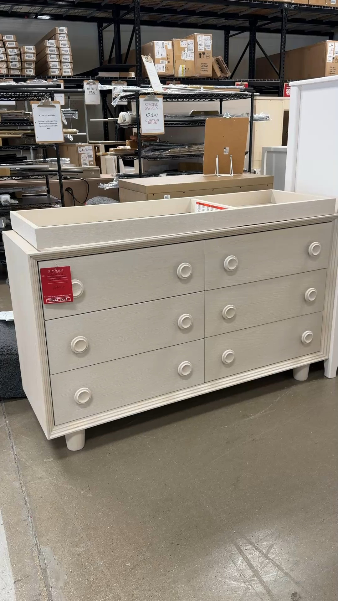 The Vivienne Extra Wide Changing Table from West Elm is full of charming details, from the playful oversized knobs to the beautiful finish. 🤍 It’s the kind of piece that adds personality to a nursery while still offering plenty of practical storage for all the baby essentials. 🍼 Linked it here along with other fun nursery finds! 👶🏻 #nurseryfurniture #nursery #changingtable

#LTKHome #LTKBaby #LTKBump