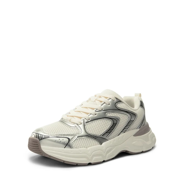 DREAM PAIRS Women's Platform Chunky Fashion Sneakers Walking Lace-Up Celi Comfortable Y2K-style S... | Walmart (US)