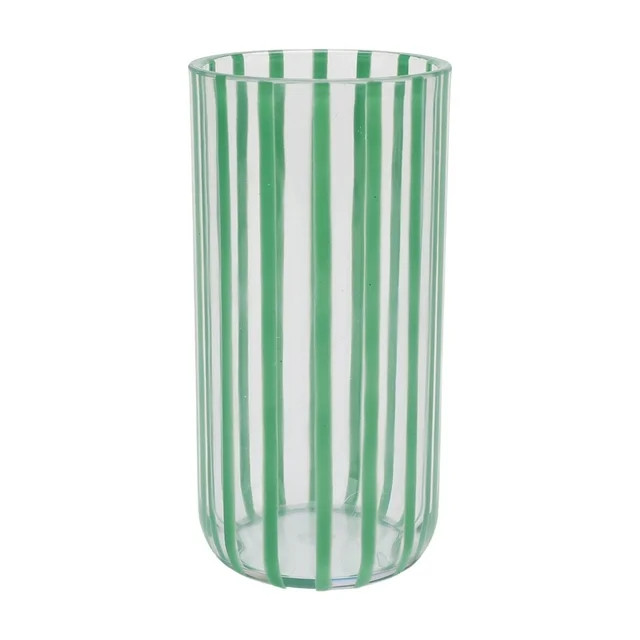 Mainstays by Becky G. & Alejandra 18-Ounce Tall Acrylic Stripe Line Tumbler, Green | Walmart (US)