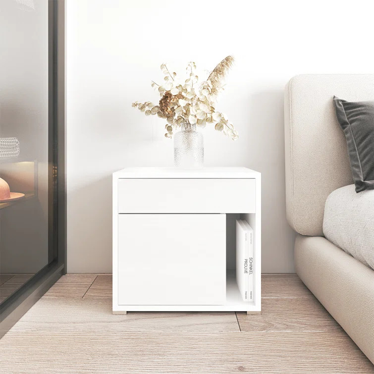 Manufactured Wood Nightstand | Wayfair North America