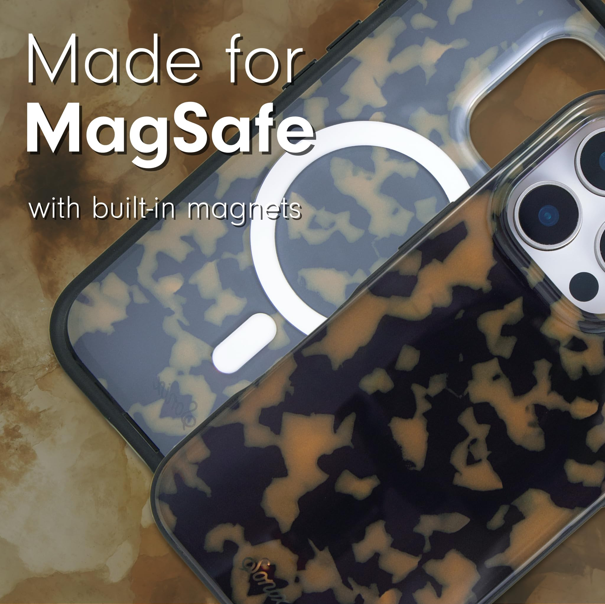 Sonix Case for iPhone 16 Pro Max | Compatible with MagSafe | 10ft Drop Tested | Tortoiseshell | B... | Amazon (US)