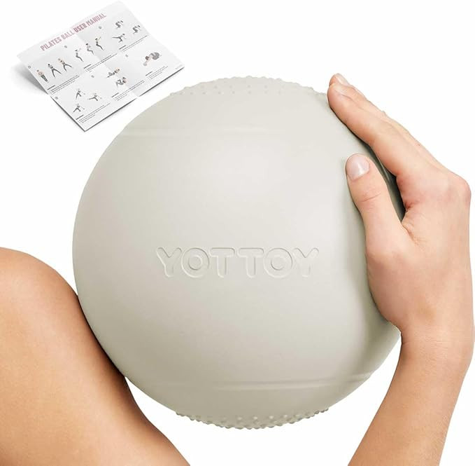 YOTTOY Small Exercise Ball，9-inch Pilates Ball with Anti-Burst Technology for Stability, Ideal ... | Amazon (US)
