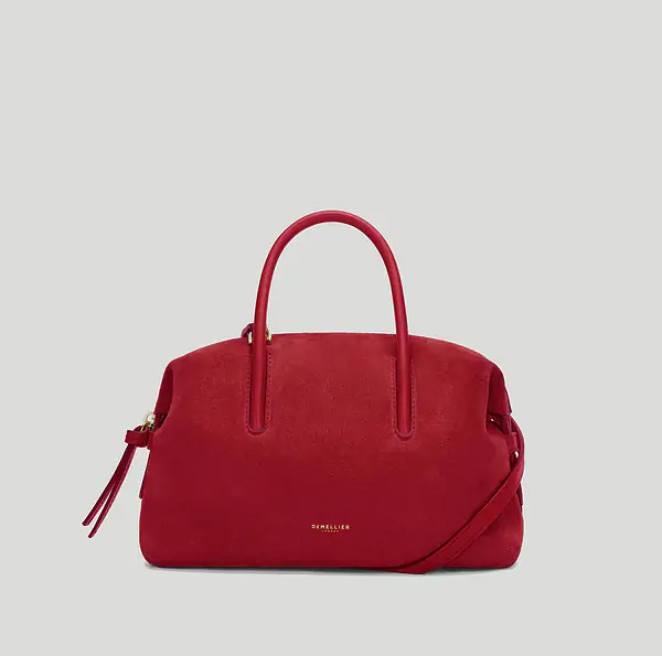 The Small Stockholm | Berry Red Suede | DeMellier | DeMellier