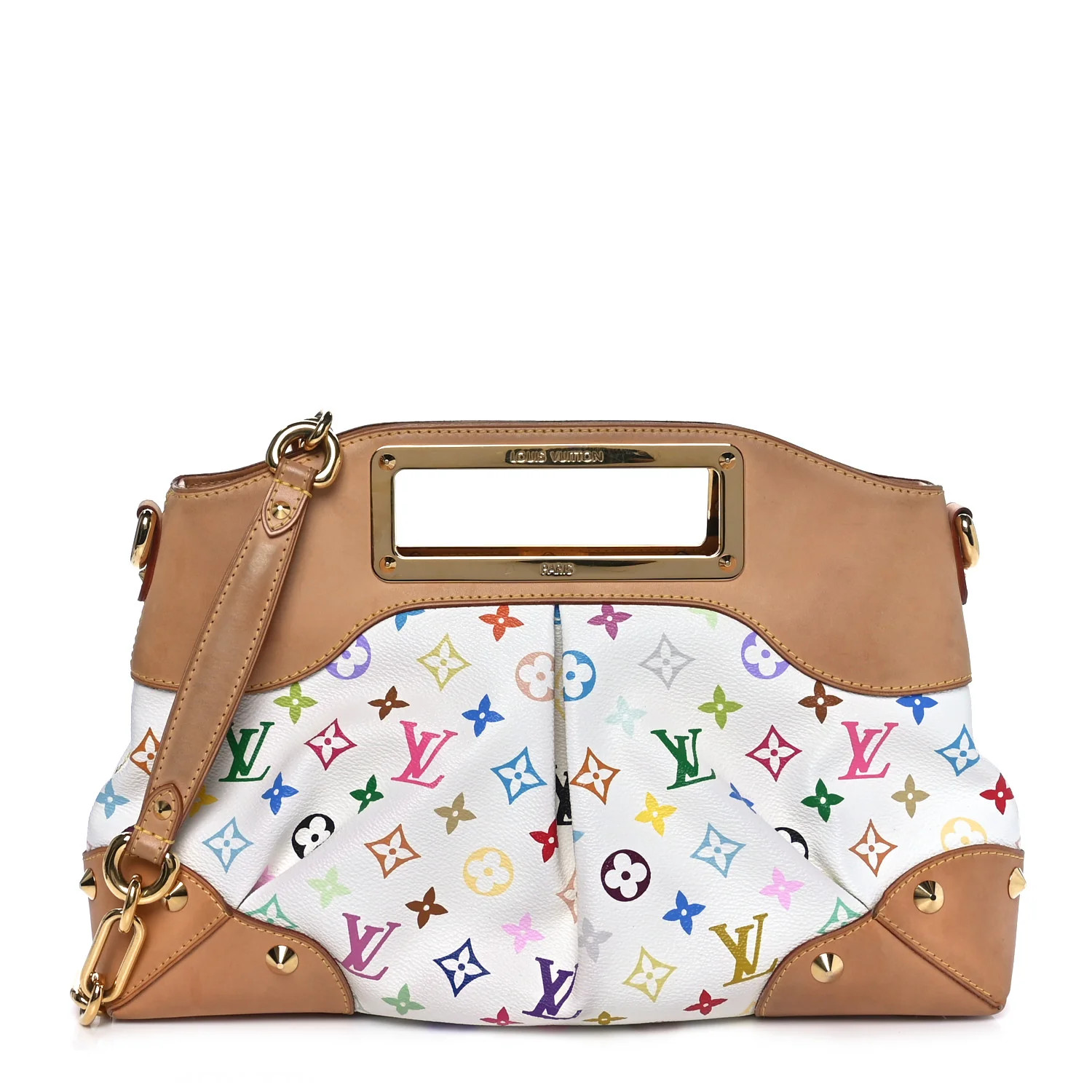 Monogram Multicolor Judy MM White | FASHIONPHILE (US)