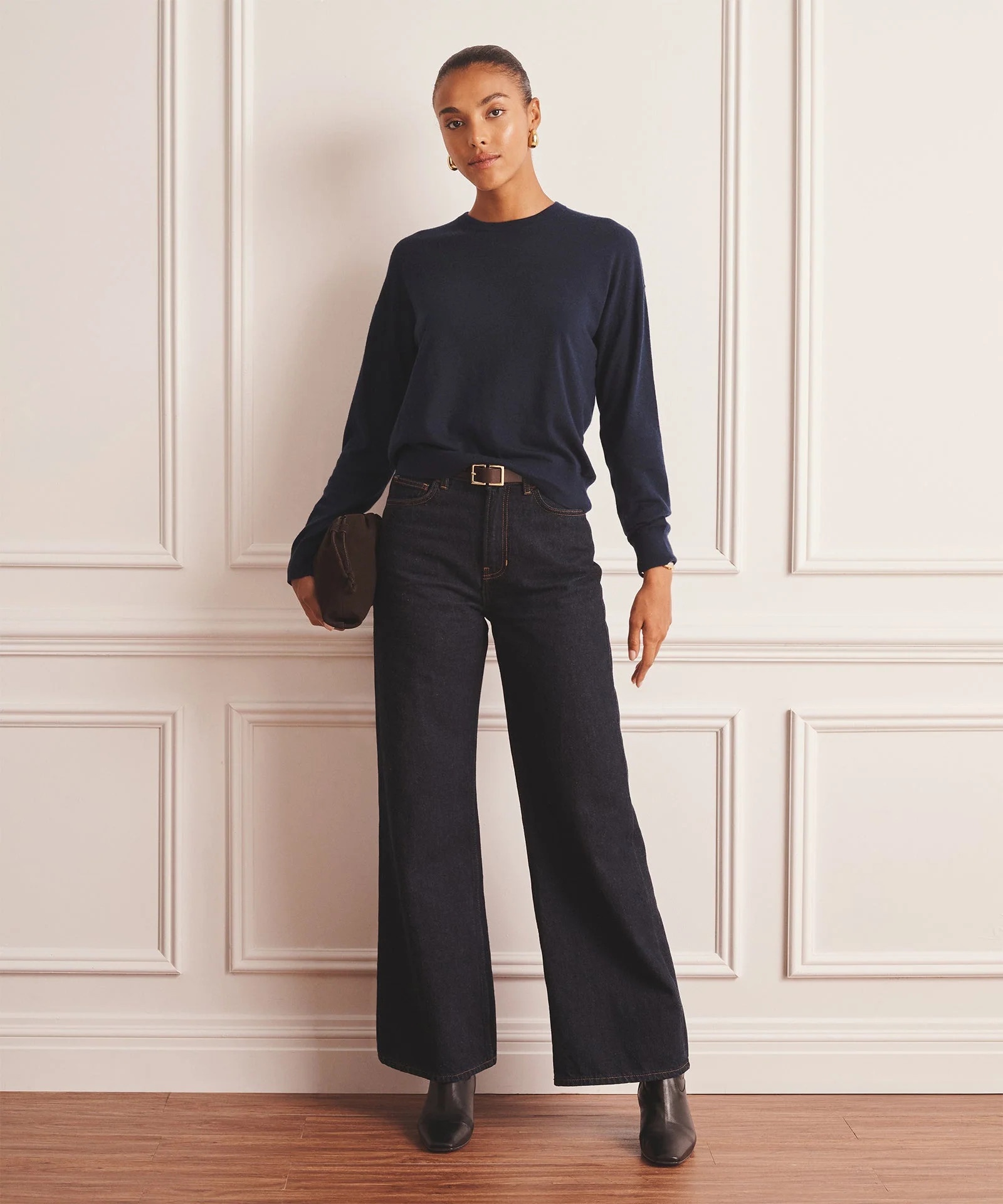 Super Fine Cashmere Crewneck Sweater | NAADAM