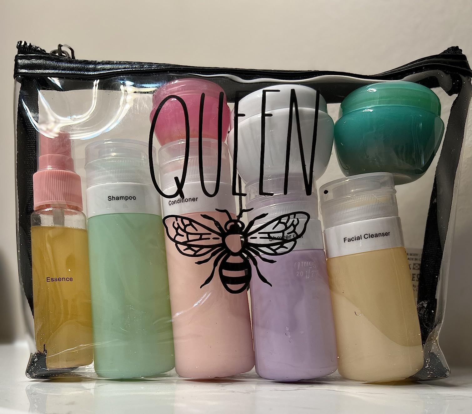 Morfone 16 Pack Travel Bottles Set for Toiletries, TSA Approved Travel Containers Leak Proof Sili... | Amazon (US)