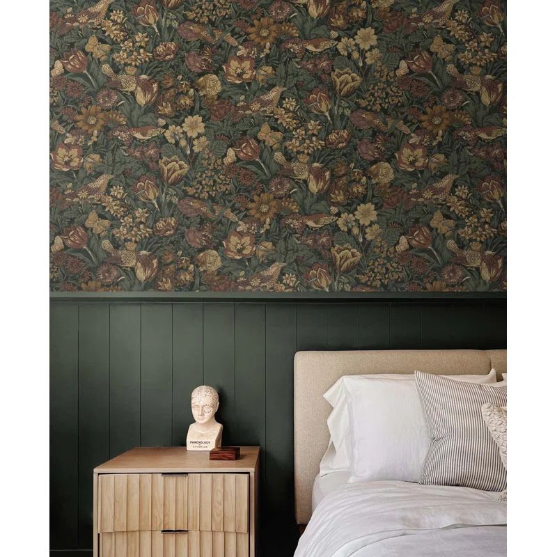 Aleiah Peel & Stick No Pattern And Not Solid Color Wallpaper | Wayfair North America