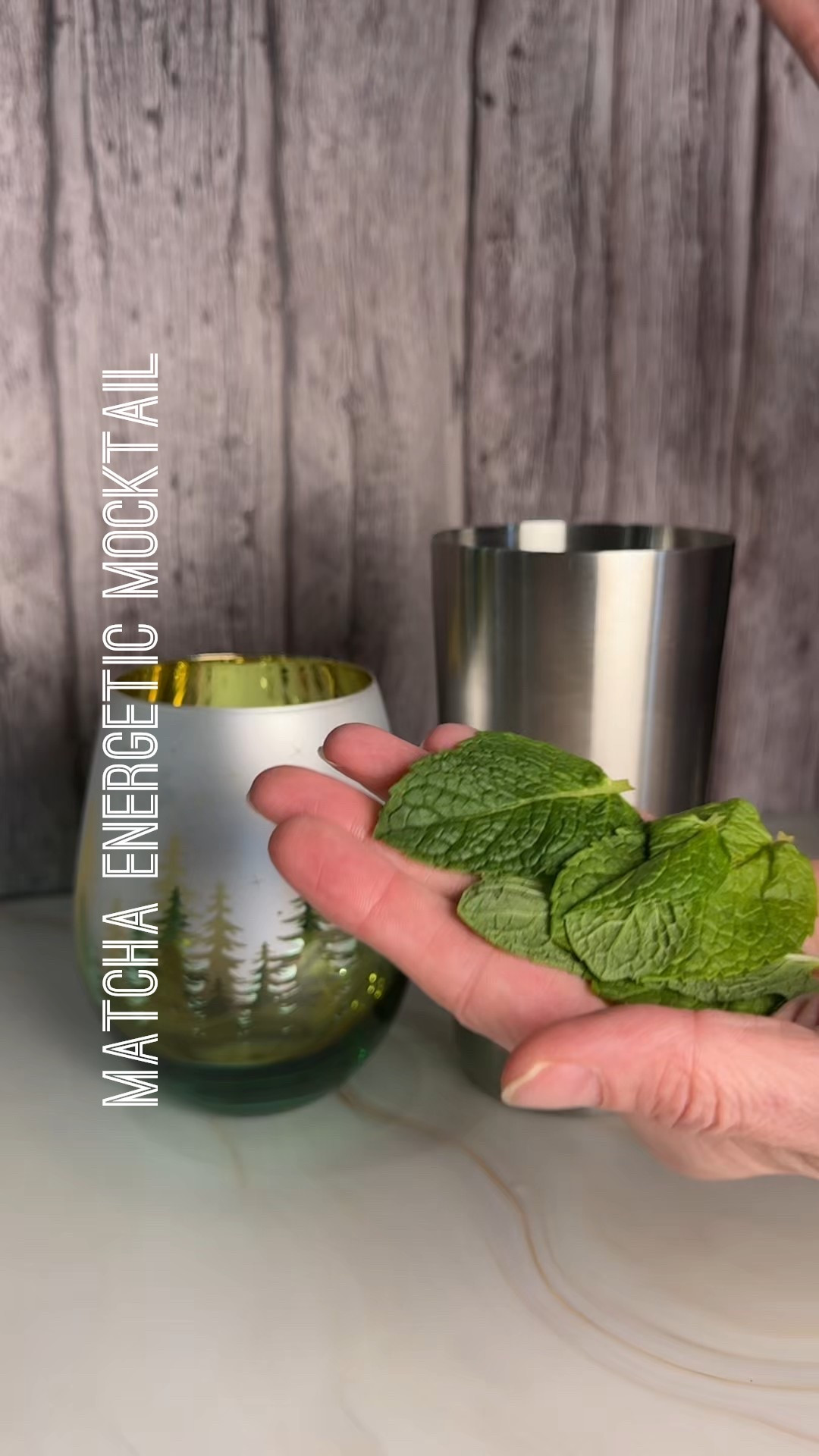 Ready for your 2026 energetic flow? Here’s the recipe!
2.5t matcha powder
2.5T boiling water
1.25t honey - stir, set aside and cool
Into shaker:
6 oz pineapple juice 
2 oz coconut water
2 oz lemon juice
6-8 mint leaves awakened, shake, 
Strain over ice. Top with tonic.
Serve & enjoy! 

A bright, balanced drink that will wake you up and get you flowing through 2026! Grab yours through the link below and check out the whole green line collection of glassware! 

Wine glass, stemless wine glass, mocktail, adrenal mocktail, lemon, pineapple, mint, yummy, drink with me.

#LTKHome #LTKfoodie #LTKselfcare