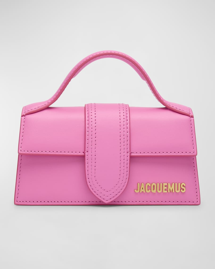 Jacquemus Le Bambino Leather Top-Handle Bag | Neiman Marcus