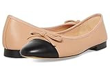 Steve Madden Women's Ellison Ballet Flat, Natural, 7 | Amazon (US)