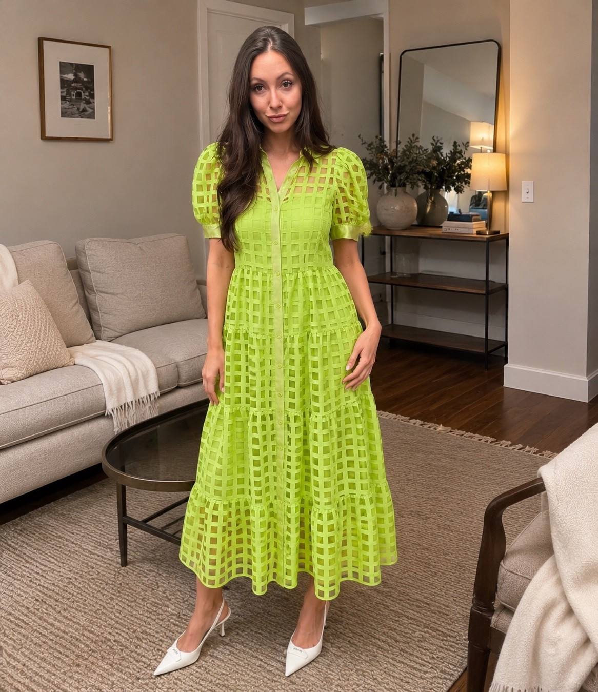 Turning up the style with this eye-catching neon green dress! Perfect for making a statement at any event. #neonfashion #statementpiece

#LTKSaleAlert #LTKOver40 #LTKMidsize