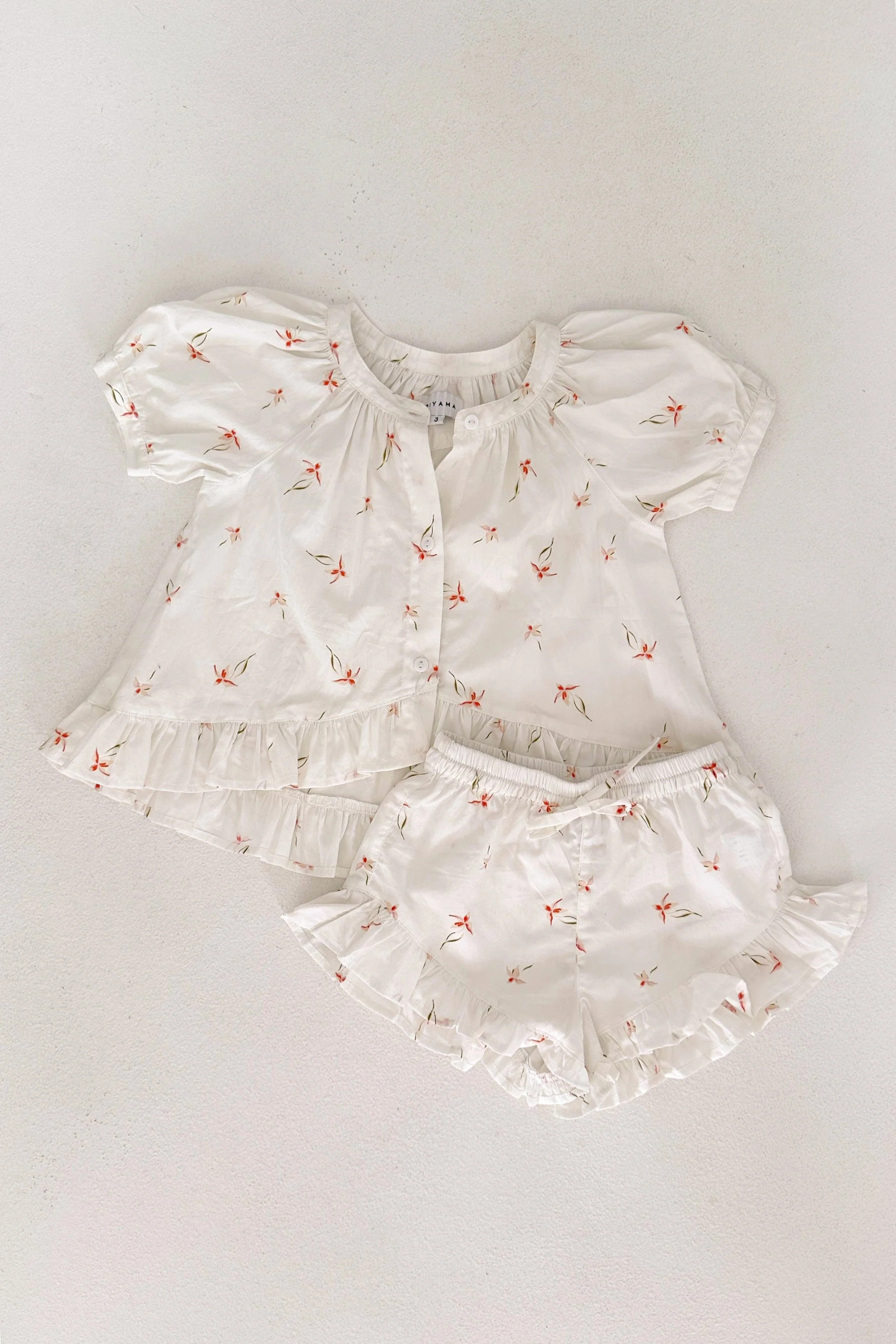 Girls Sophie Sleep Set - Cotton - Lily | Piyama
