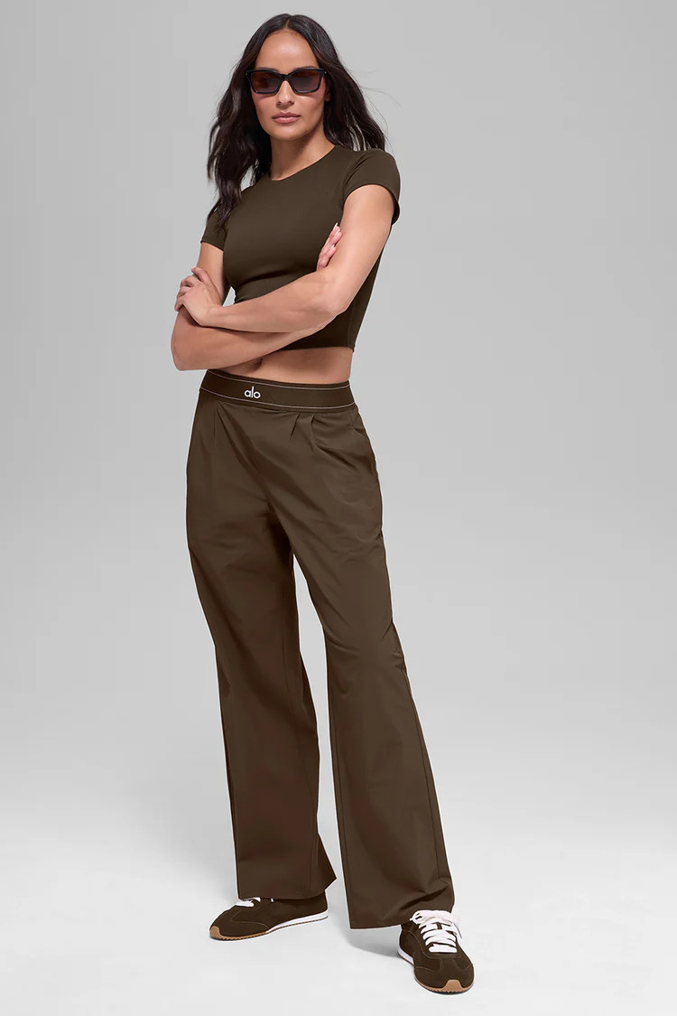 Suit Up Trouser (Regular) - Black | Alo Yoga (US)