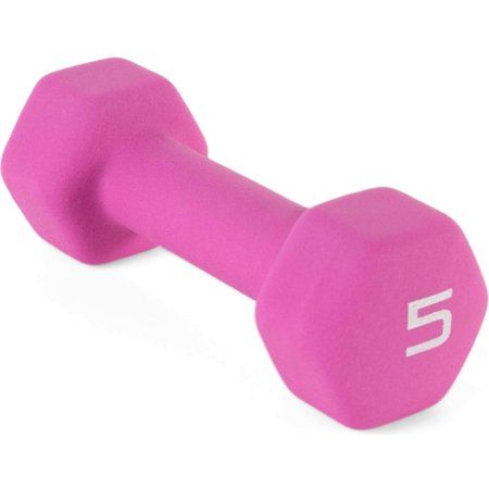 CAP Barbell Neoprene Dumbbell, Single 5 lbs | Walmart (US)