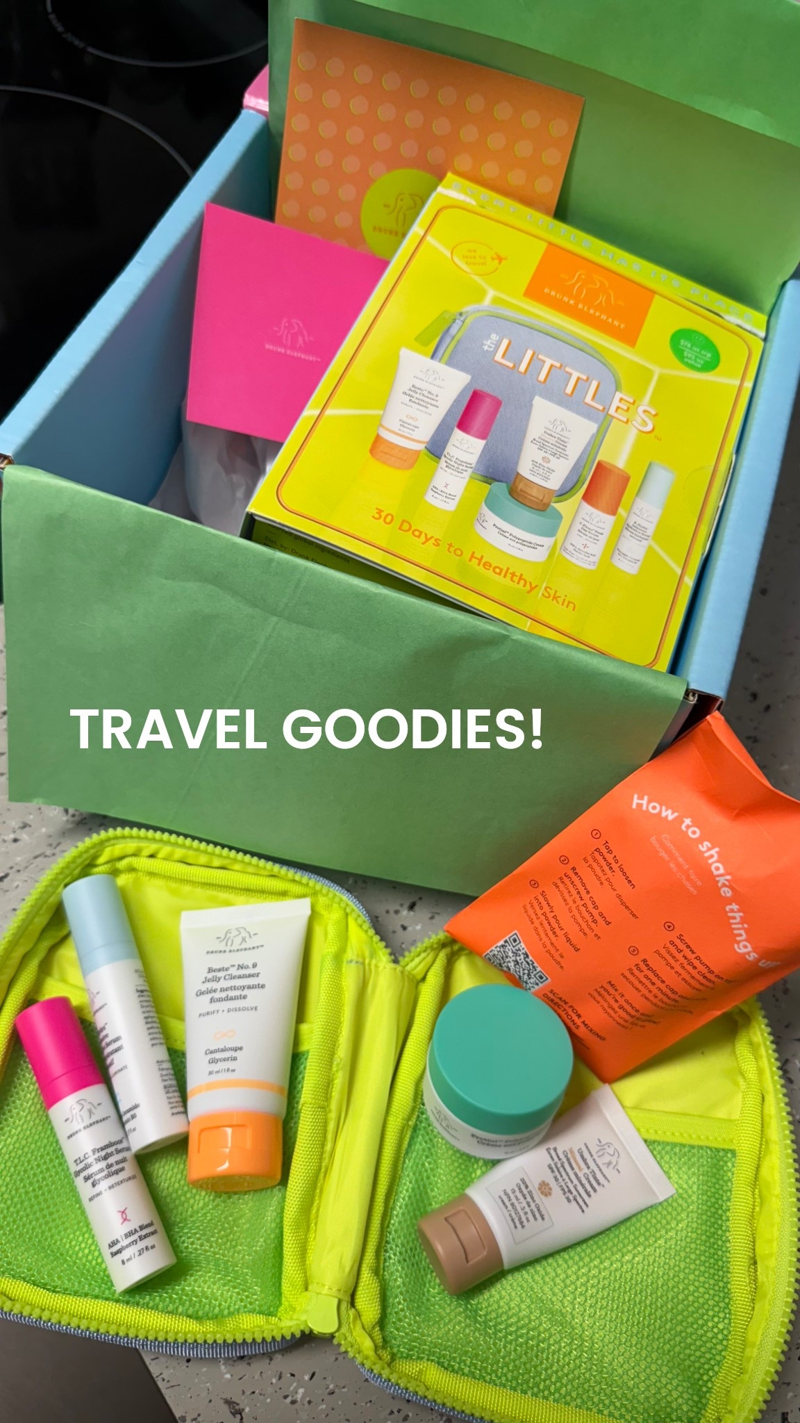 just restocked with the littles kit from drunk elephant and i’m obsessed. it’s the perfect set of travel-size skincare essentials — everything from the beste no.9 jelly cleanser to the protini polypeptide cream and c-firma day serum — all in a TSA-friendly bag.

if you’ve been wanting to try drunk elephant skincare or need a solid travel routine for glowing, healthy skin, this kit is your sign. linked my LTK for you to shop the exact set — it’s a game-changer for festivals, vacations, and carry-on trips. 🫶 

#LTKActive #LTKTravel #LTKBeauty