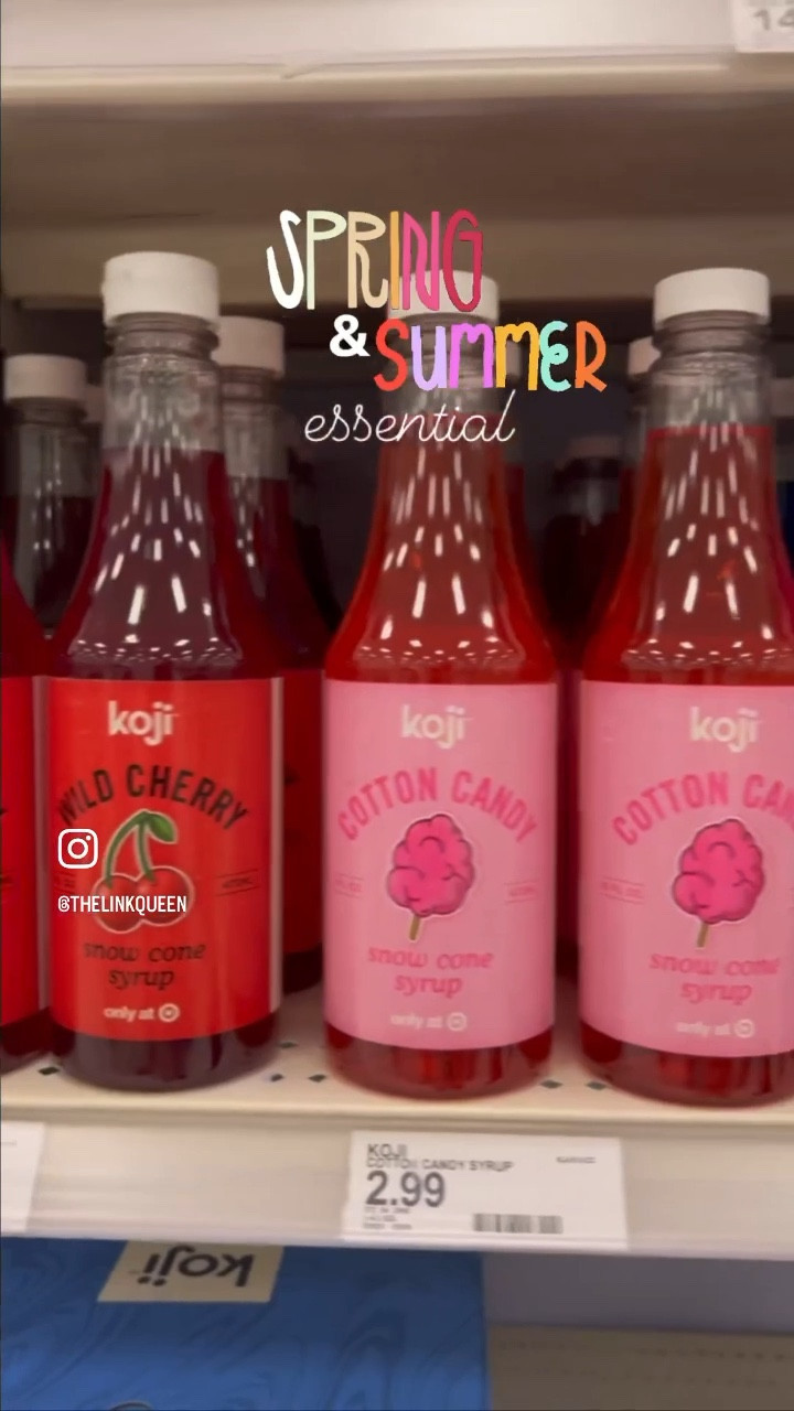 This years spring & summertime essential! New Koji products available at Target 🌸💞☀️ perfect for some fun in the sun! 

Kitchen / Home / Outdoors
Kids / Toddlers
Cotton Candy / Shaved Ice / Snowcones / Ice Cream / Popsicles / Dessert
Pool Party

#LTKfamily #LTKSeasonal #LTKFind