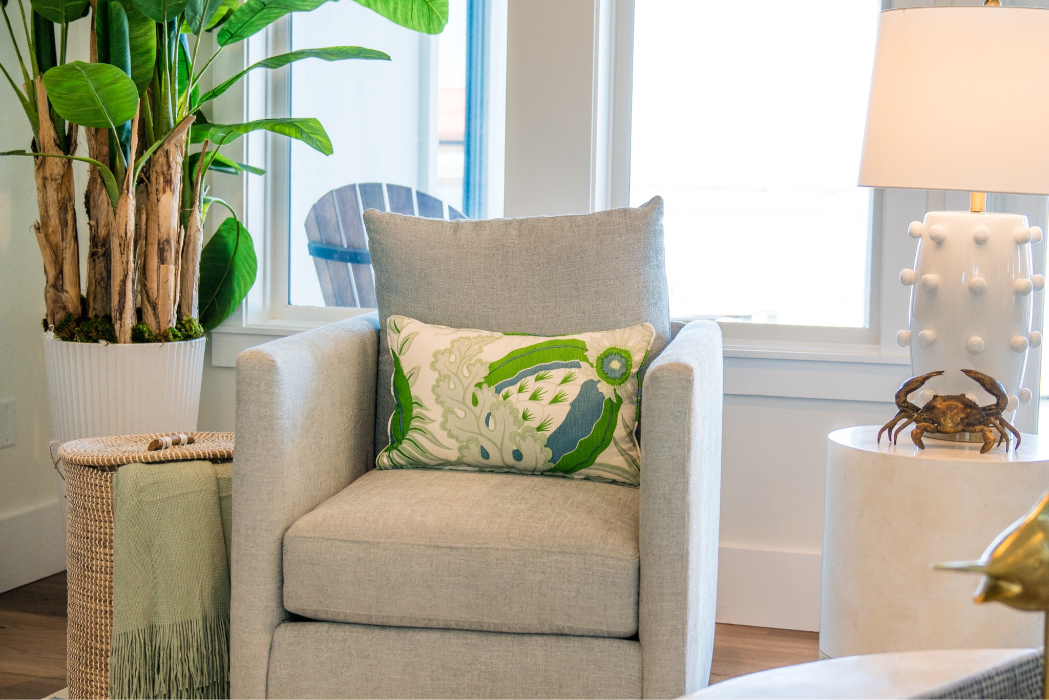 Bring coastal elegance into your home with the Christopher Farr Carnival Knife Edge Pillow in Green. This stunning accent piece blends serene aqua and green tones with a chic coastal aesthetic, perfect for creating a relaxing retreat. Styled with neutral furniture, natural textures, and ocean-inspired decor, it’s a must-have for a modern coastal living room.



#LTKHome