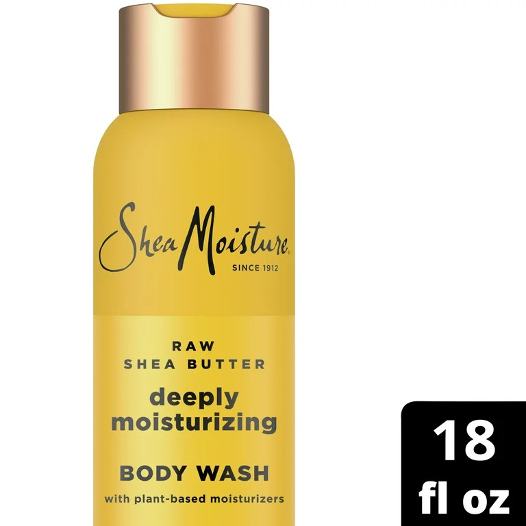 SheaMoisture Moisturizing Body Wash for Women Raw Shea Butter for Dry Skin, 18 oz - Walmart.com | Walmart (US)