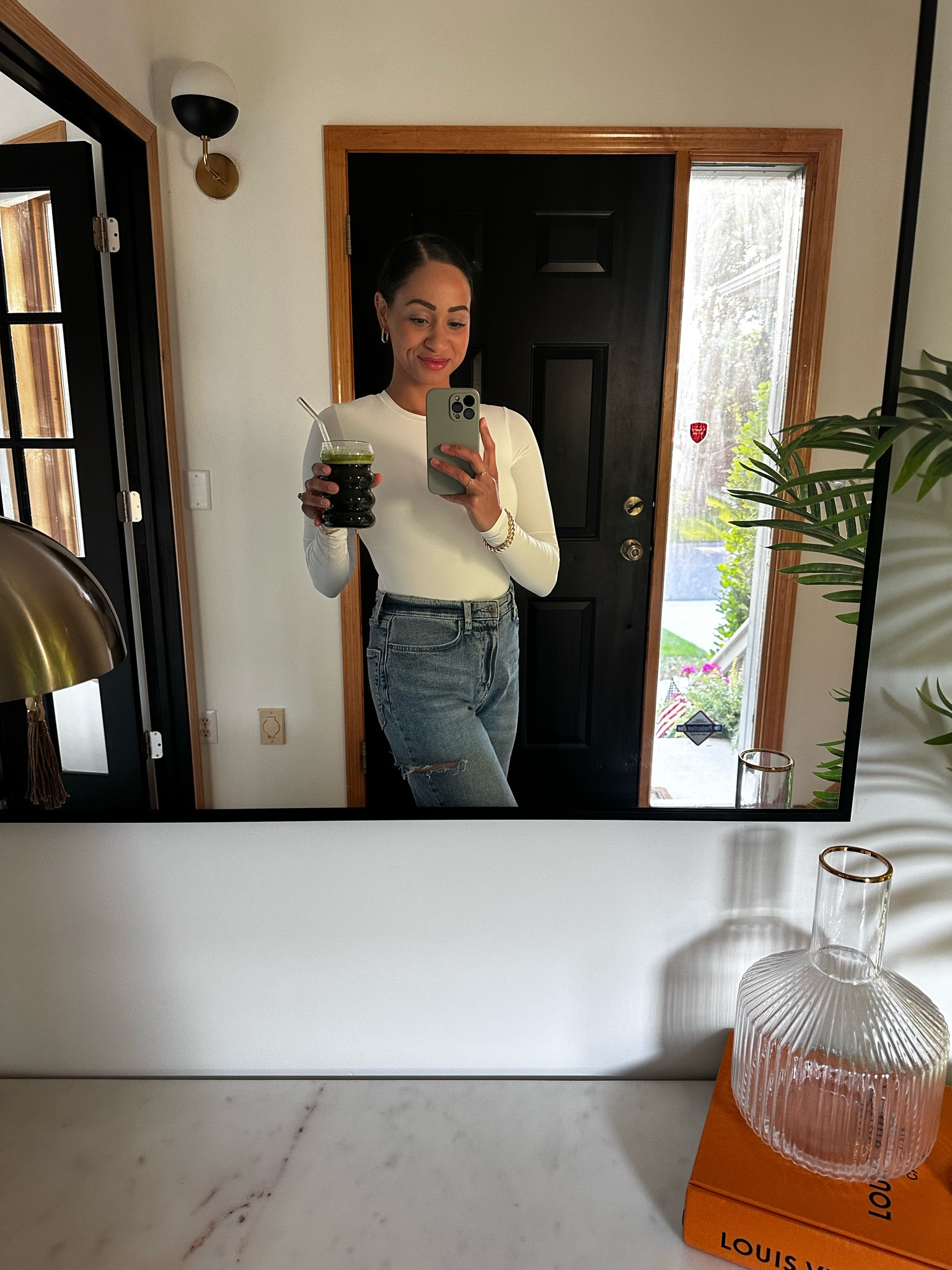 I have been living in these bodysuits 😍. I never used to like bodysuits, but these ones are so comfy and the material is thick. 

These jeans were on sale at Target for less than $15! Can’t get any better than that and they are such a good fit! 

#LTKHome #LTKFallSale