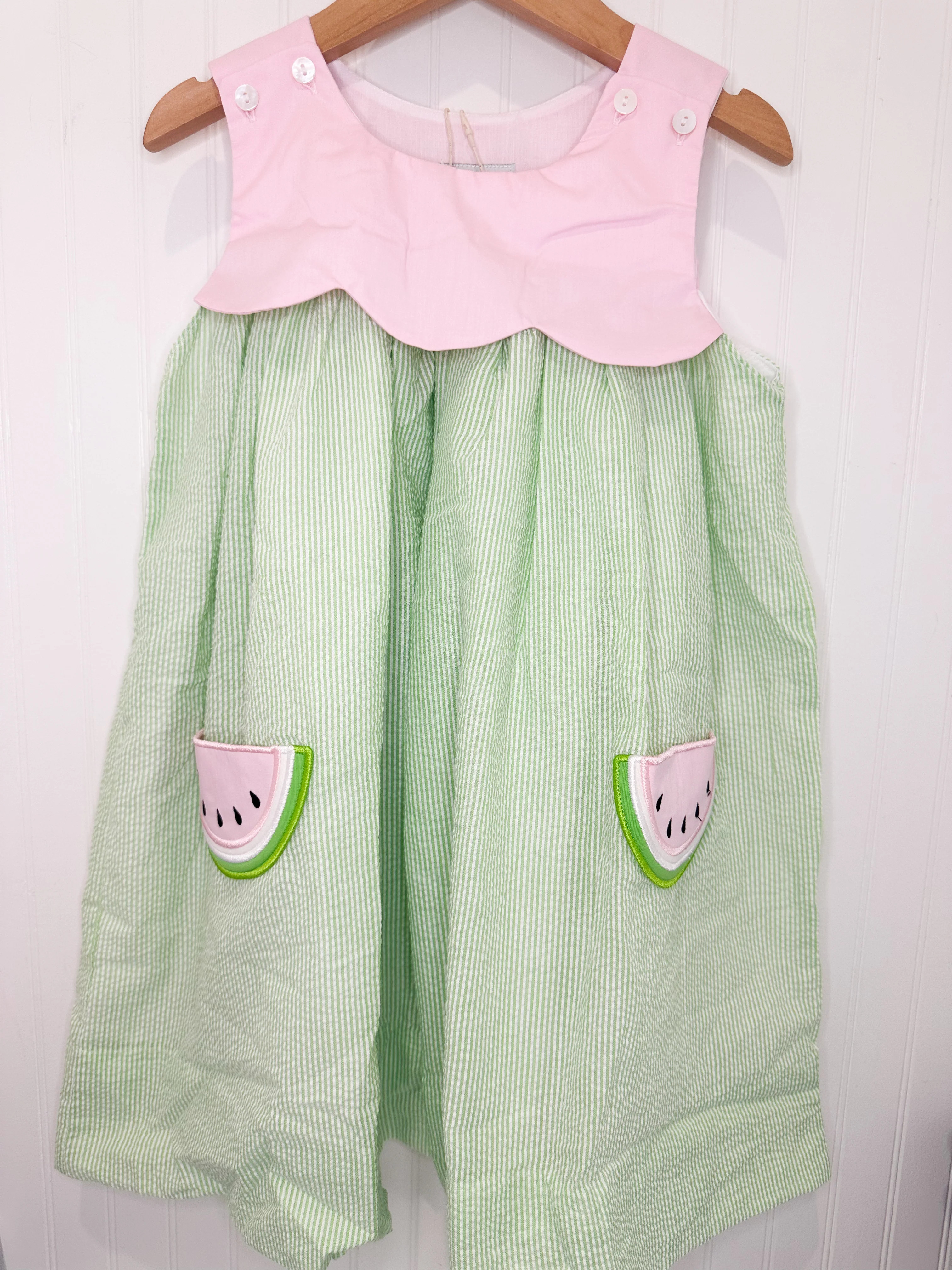 Watermelon Cutie Dress | Tutti Frutti Kids Co