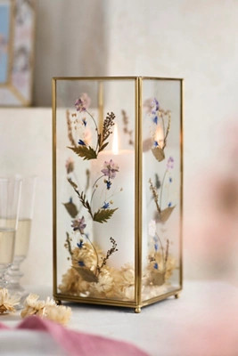 Pressed Floral Hurricane | Anthropologie (US)