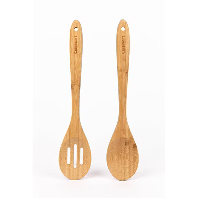 Cuisinart Green Gourmet Bamboo Wood Set of 2 Spoons - CTG-BAM-2SP2 | Target