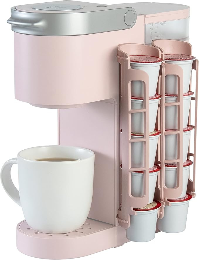 STORAGENIE Coffee Pod Holder for Keurig K-cup, Side Mount K Cup Storage, Perfect for Small Counte... | Amazon (US)