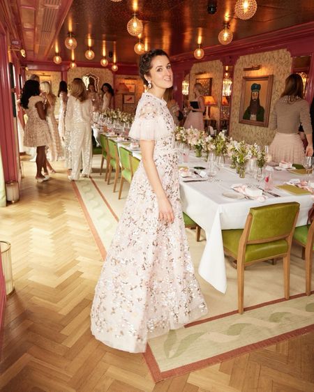 It may have been 1pm on a Wednesday in Soho, but this was a lunch where I was always going to dress UP ✨💫✨  this pink tulle gown is embroidered with garlands of flowers and sequins 


#LTKwedding #LTKeurope #LTKstyletip