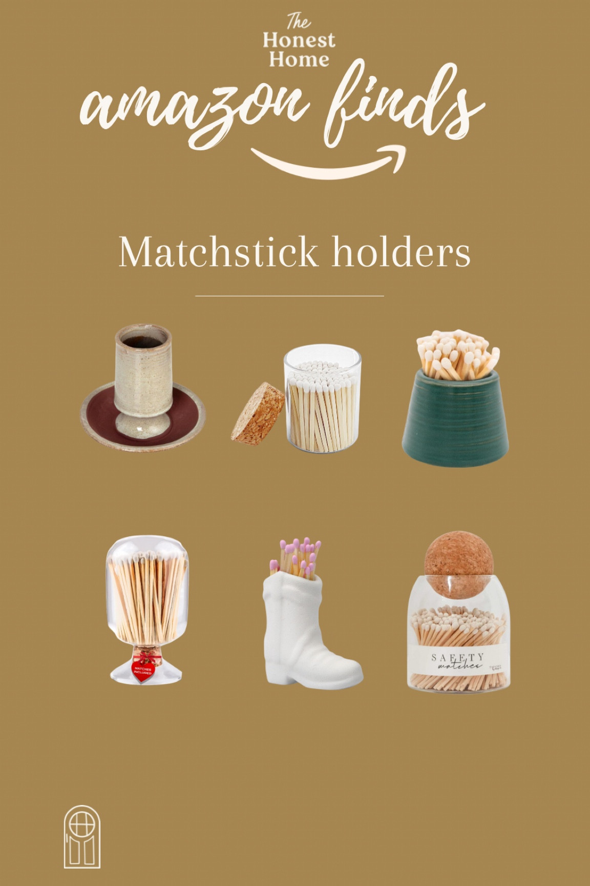Matchstick holders from Amazon! Really unique options for your home! 

#LTKU #LTKHome