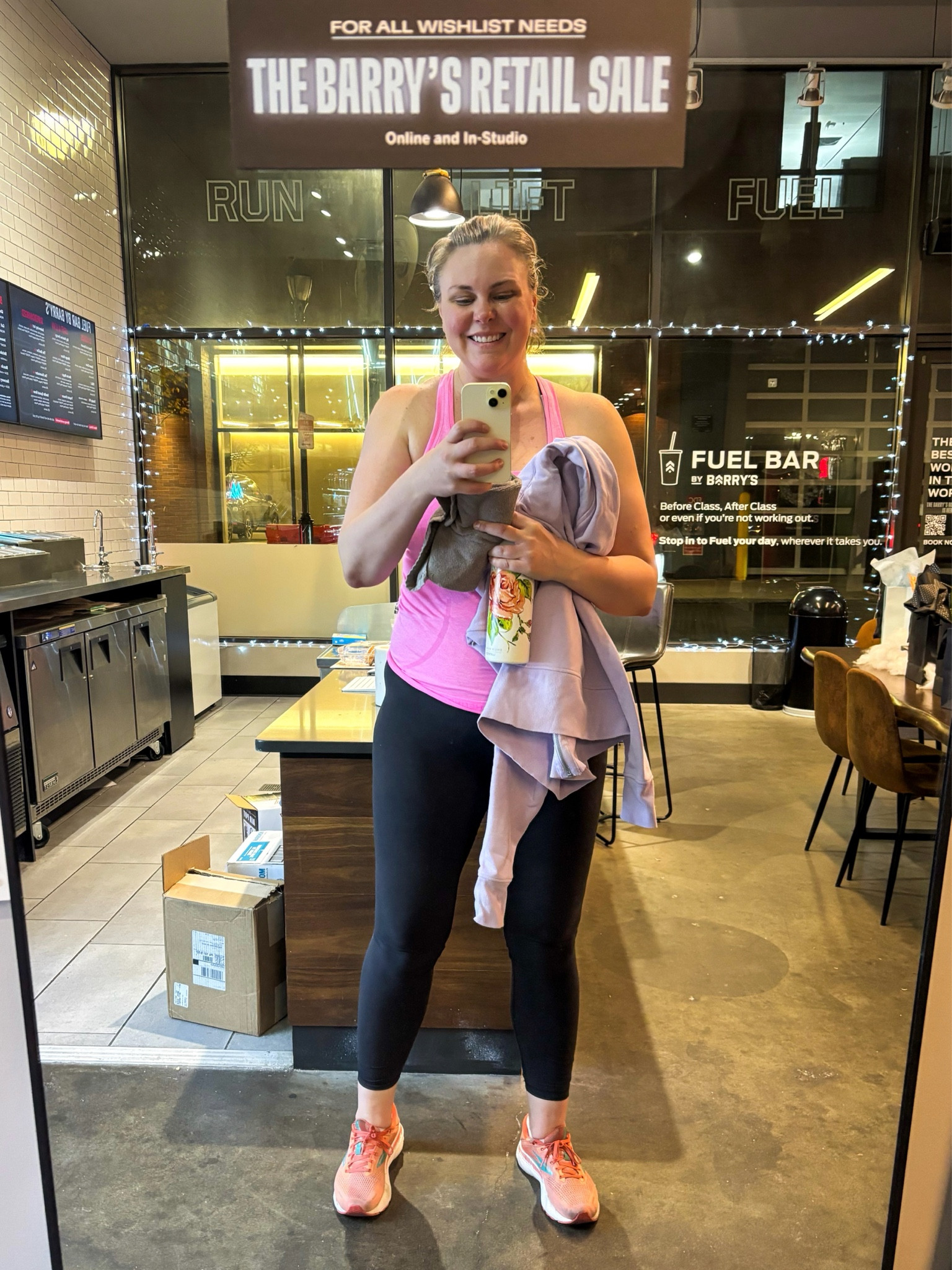 Today’s Barry’s sweatfit 💪🏻 

#LTKMidsize #LTKActive #LTKFitness