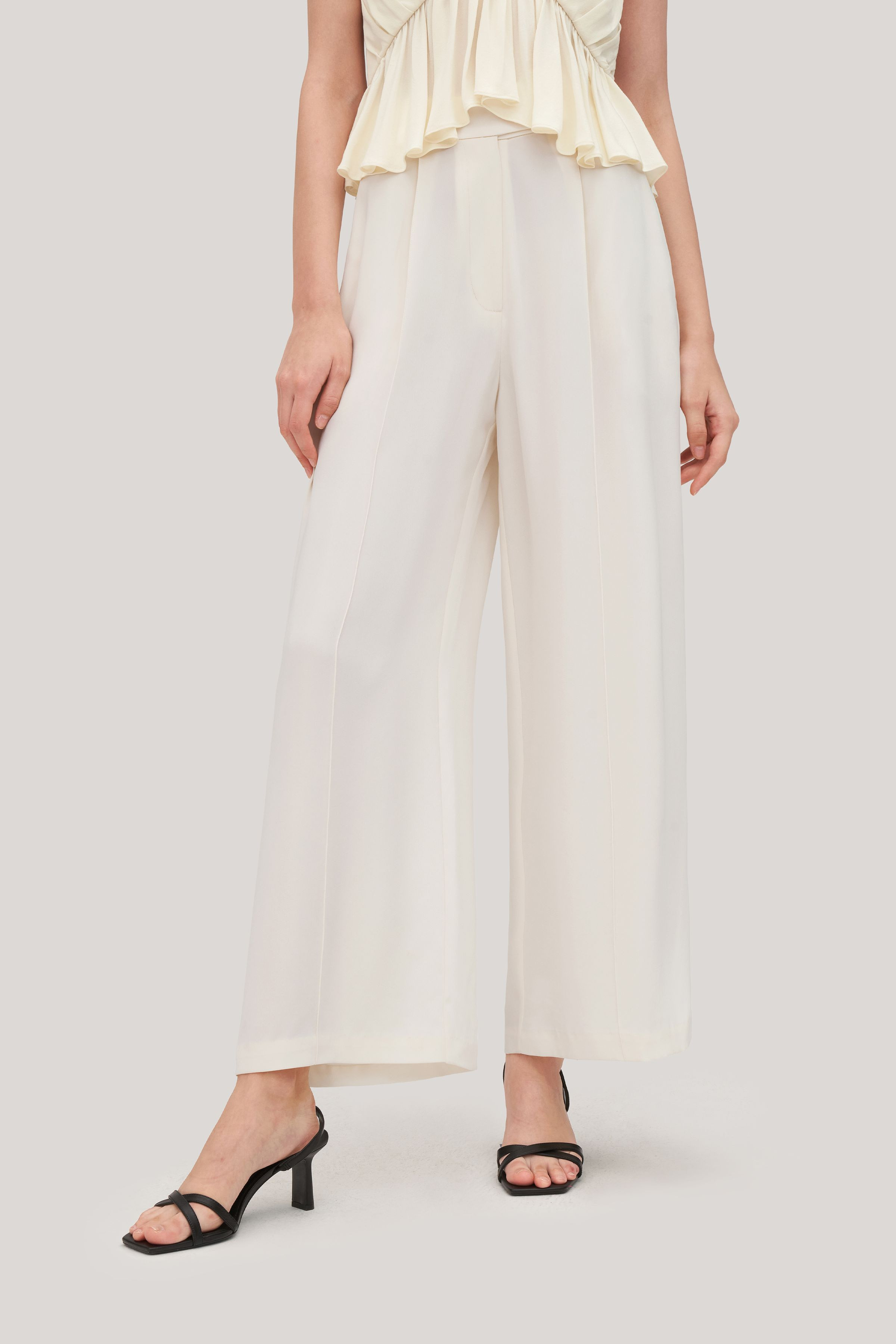Heavy Crepe Silk Iris Pant | LilySilk