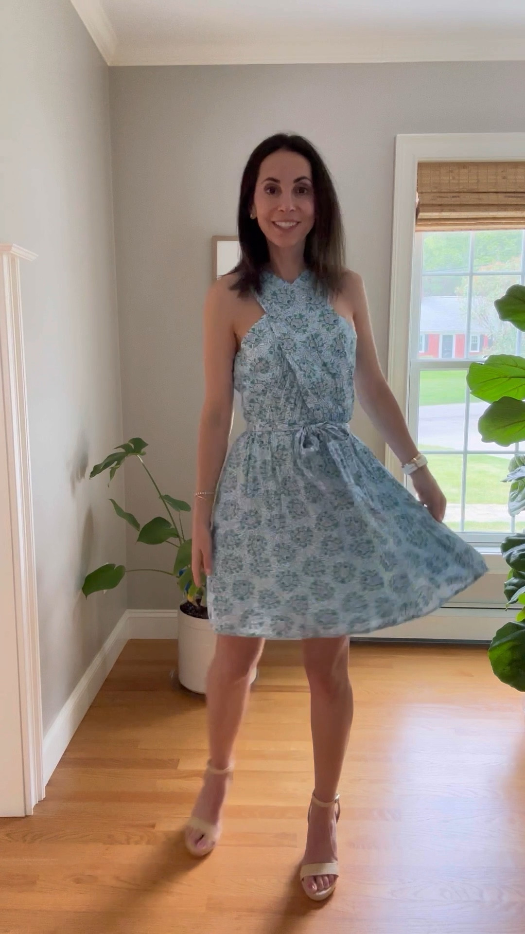 Bloom Crossover Halter Dress curated on LTK