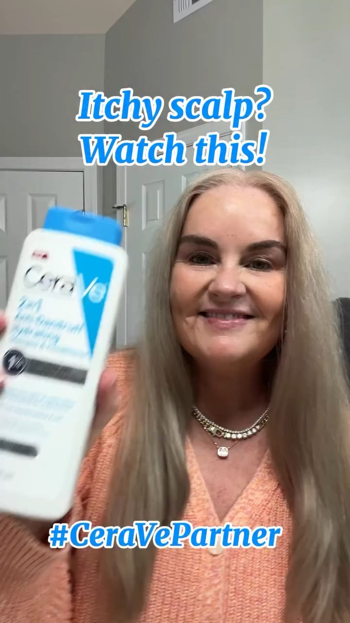 #ceravepartner 

As I have entered my midlife years, my scalp has gotten itchier than ever — and I wanted a solution that actually works!

I have partnered with @cerave to try their 2-in-1 Anti-Dandruff Shampoo + Conditioner — gentle, hydrating, and dermatologist-developed for sensitive scalps.

After just one wash, my scalp feels happy, my hair is soft, and hydration lasts up to 72 hours. 

Full hair, happy scalp! YES PLEASE!!! 

Have you noticed your scalp changing as you have gotten older? 

Drop a 🙌 if you’re ready to love your scalp too!

#lorealistar #giftedbyceravehaircare #midlifelifestyle

#LTKgrwm #LTKselfcare #LTKdayinmylife