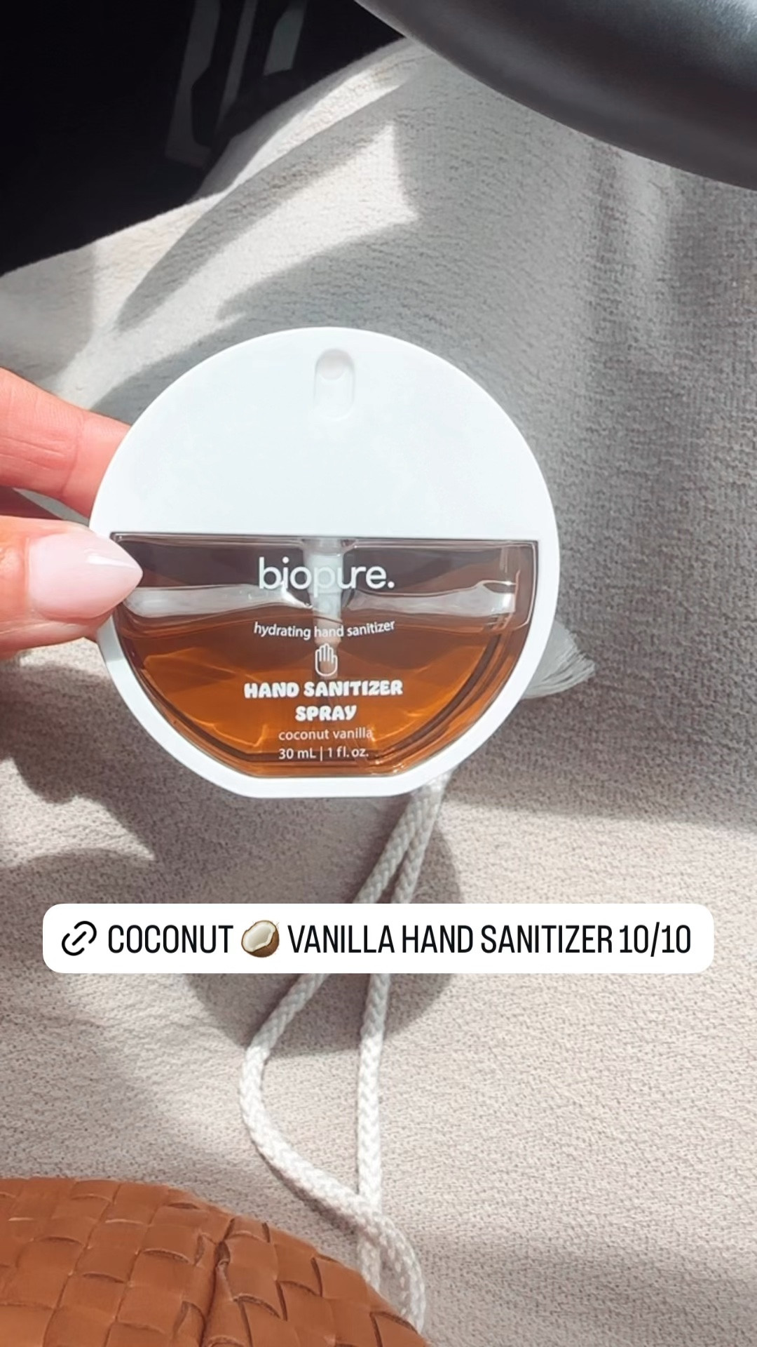 Coconut 🥥 vanilla hand sanitizer 10/10 !!!!! SO GOOD !!!!! Must try ! #target @Target

#LTKdayinmylife #LTKActive #LTKselfcare