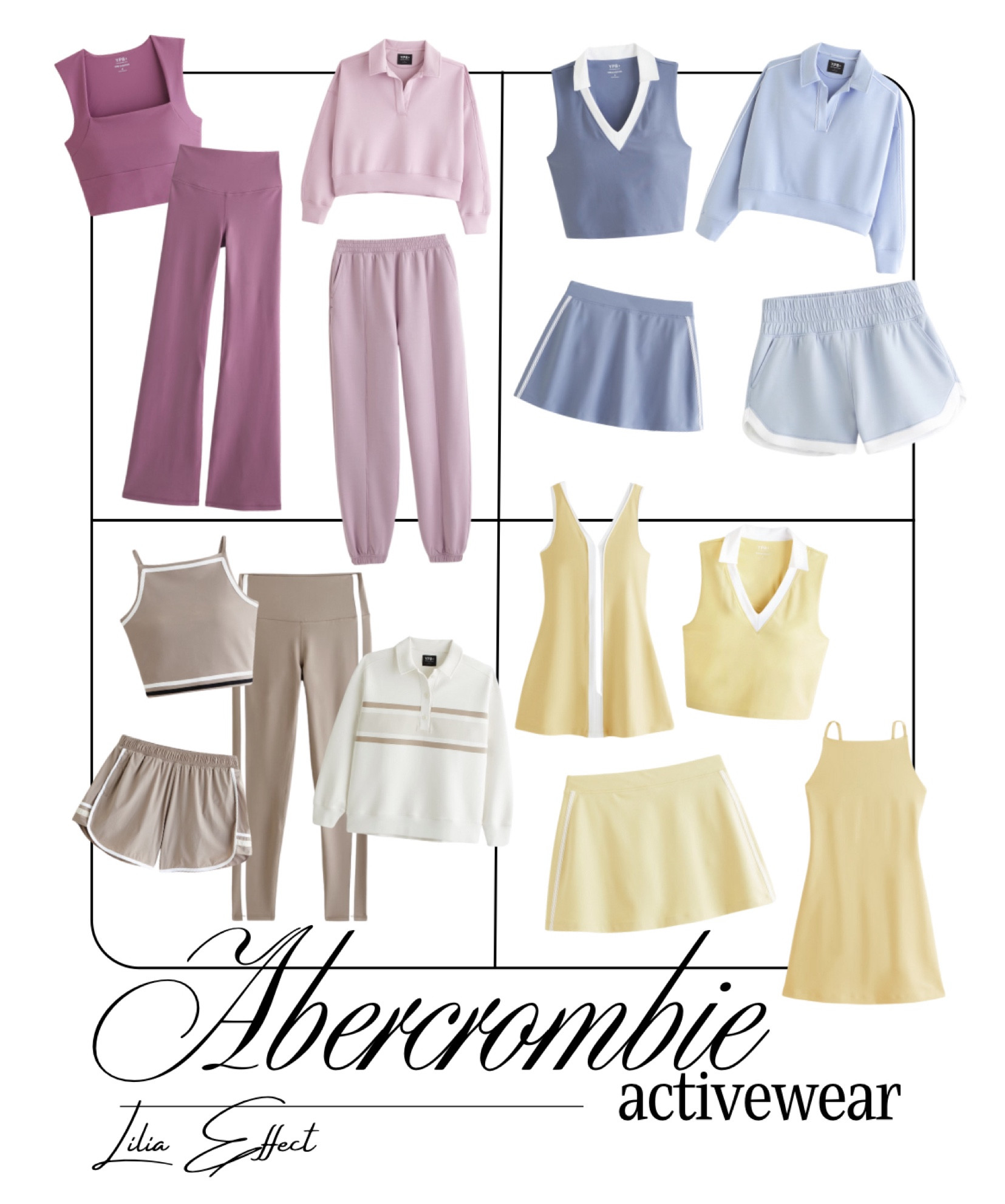 Shop Abercrombie’s pastels on activewear, they are currently ON SALE!! 


Abercrombie, activewear, leggings, tank top, activewear dress, skirt, shorts, fitness, on sale, sweatshirt, sweatpants, mini dress, gym outfit, trendy, casual 

#LTKSaleAlert #LTKStyleTip #LTKFitness