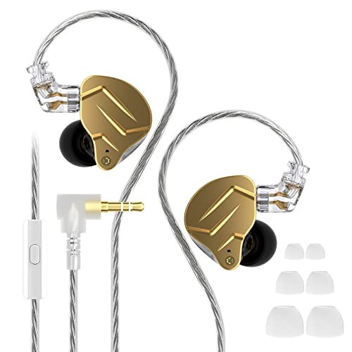 KZ ZSN PRO X in-Ear Monitor 1BA+1DD Hybrid Dual Drivers Earbuds HiFi Bass Noise Isolation Earphones, Clarity in All Frequency Stereo Sound Comfortable Headphones for Audio Engineers, Musicians | Amazon (US)