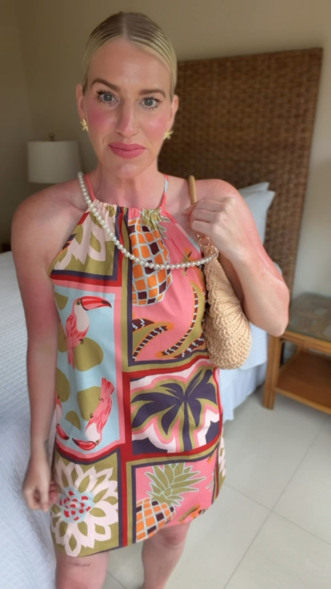Vacation dress 
Fits tts and wearing a small
Comes in other prints 
Only $24

#LTKOver40 #LTKTravel #LTKootd