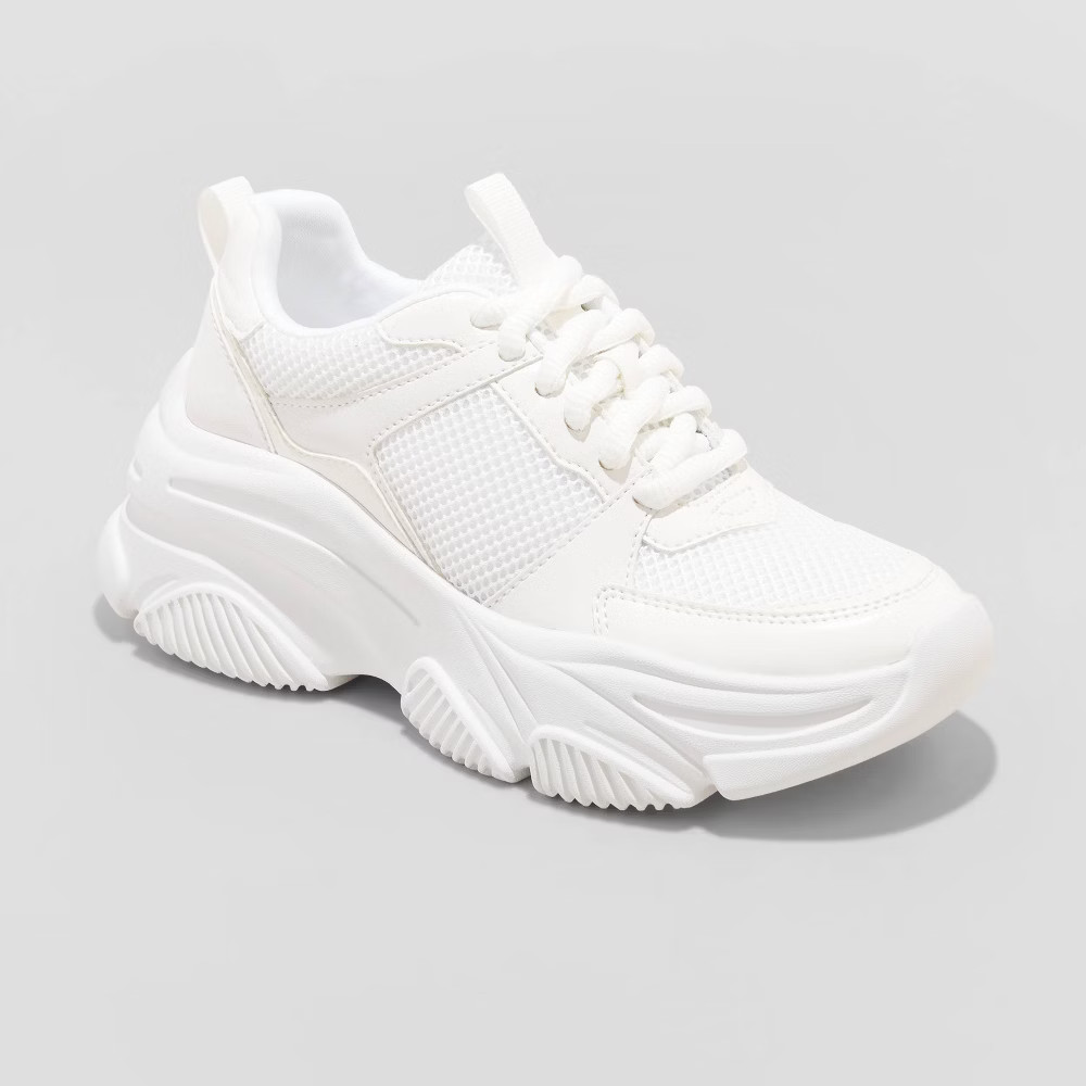 Women's Erica Sneakers - Wild Fable White 6 | Target