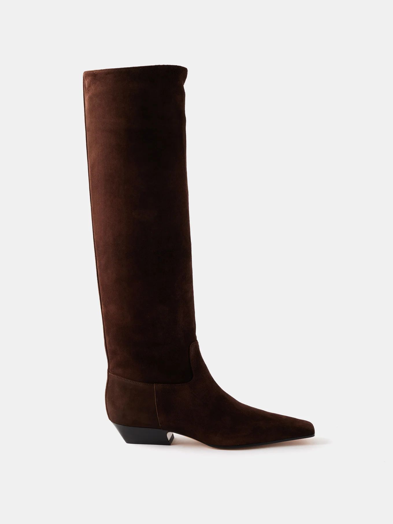 Marfa 25 suede knee-high boots | Matches (US)