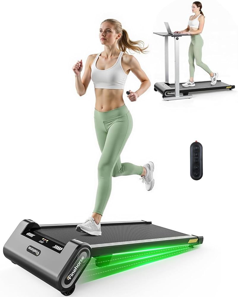 Akluer 13% 6-Level Walking Pad with Auto Incline - Treadmill with Auto Incline and Remote Control... | Amazon (US)