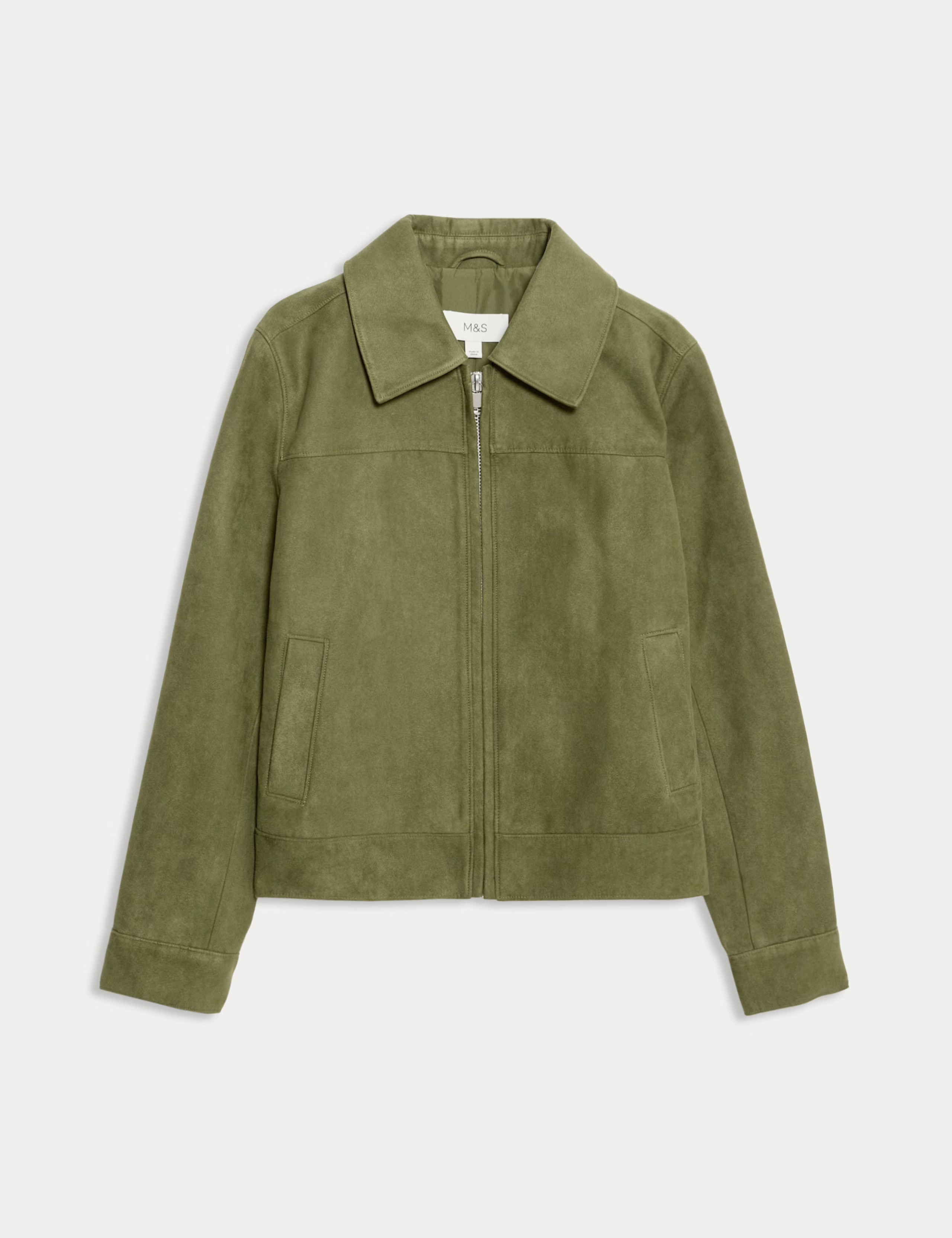 Suedette Harrington Jacket | Marks & Spencer (UK)