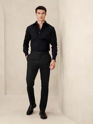 Slim Tuxedo Dress Shirt | Banana Republic Factory