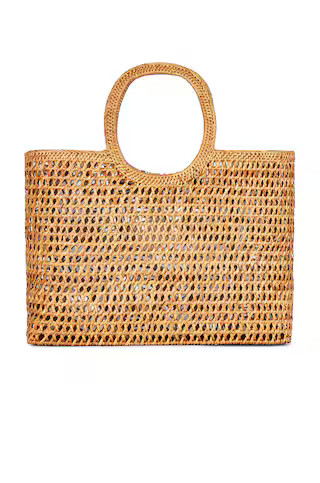 Casa Clara Tinsley Tote in Rattan from Revolve.com | Revolve Clothing (Global)