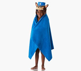 <i>PAW Patrol™</i> Chase Critter Kid Hooded Towel | Pottery Barn Kids
