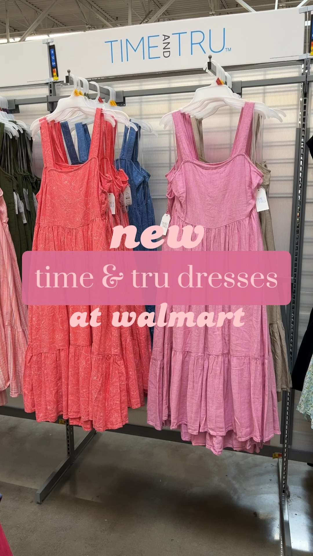 Time and store tru dress walmart