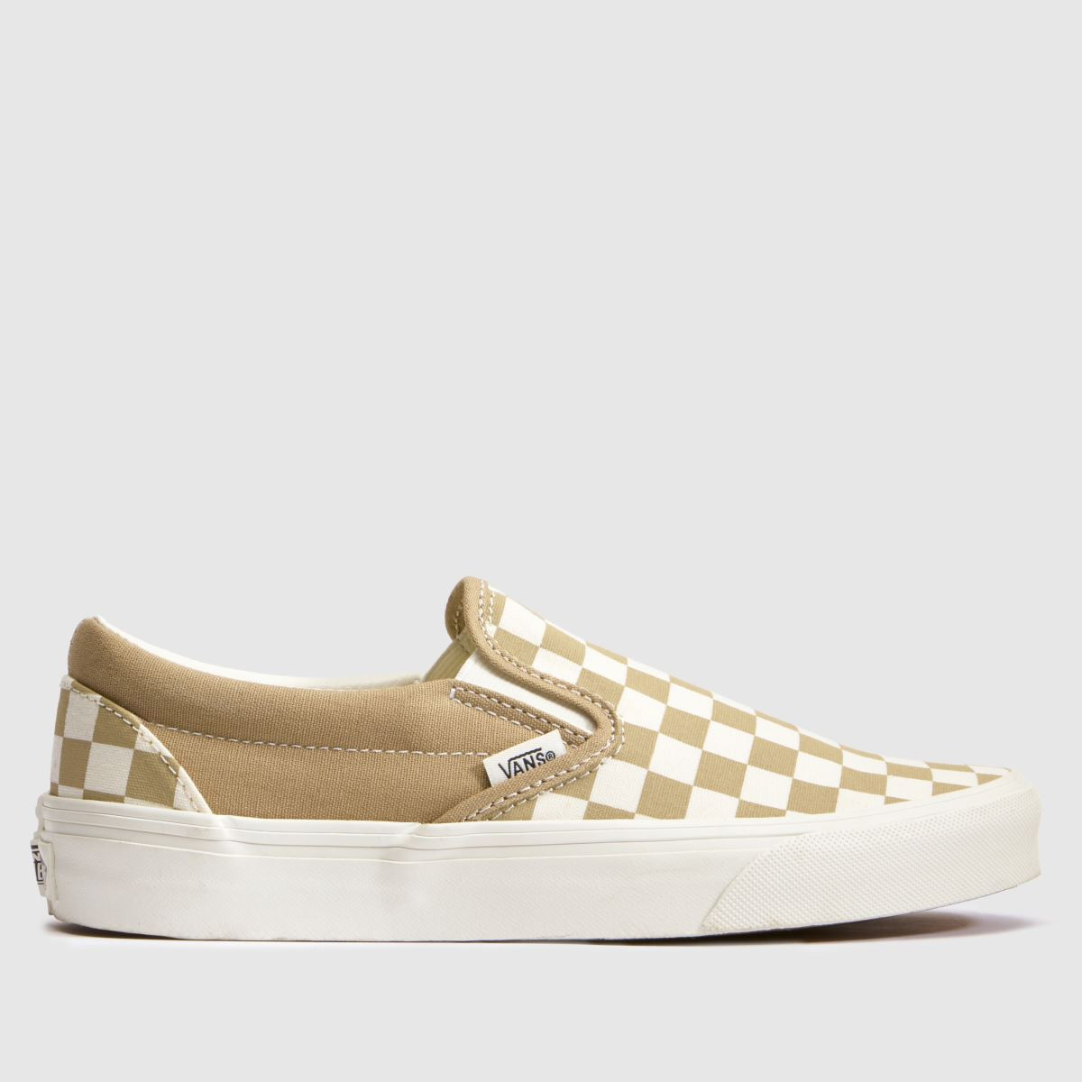 Womens Beige Multi Vans Classic Slip-On Trainers | schuh | Schuh