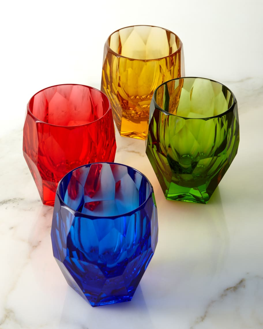 Mario Luca Giusti Rainbow Milly Glasses, Set of 4 | Neiman Marcus