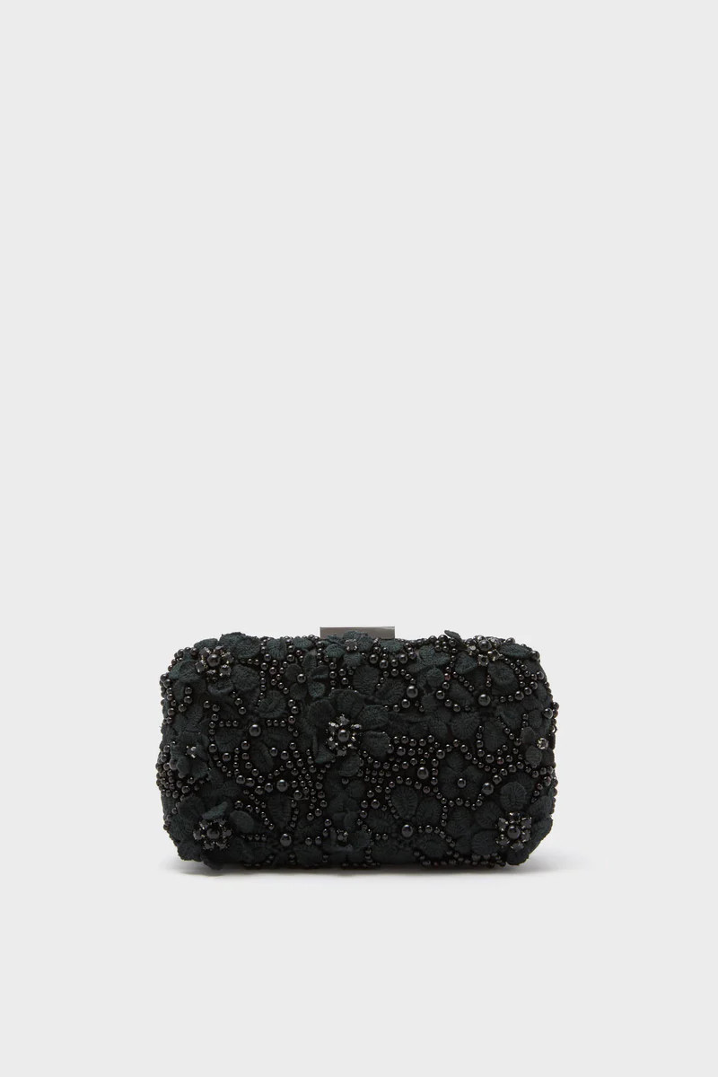 Black Beth Encrusted Clutch | Tuckernuck (US)