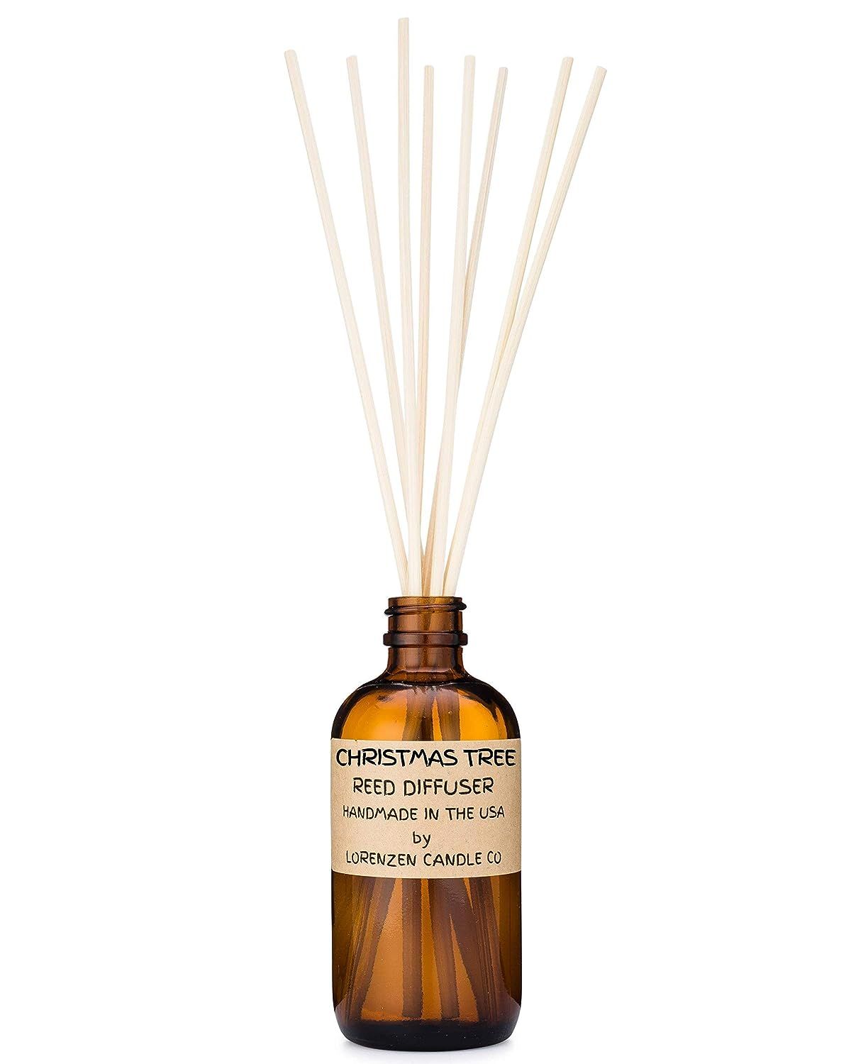 Christmas Tree Reed Diffuser Set 3oz | Handmade in the USA by Lorenzen Candle Co | Amazon (US)