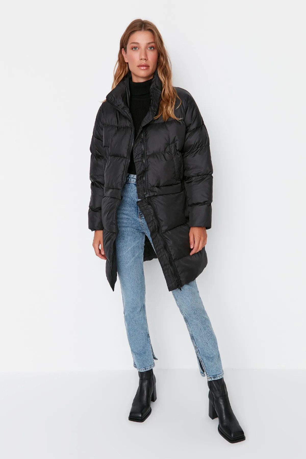 Trendyol Collection Winterjacke - Schwarz - Puffer - Trendyol | Trendyol DE